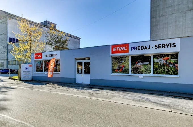 Predajňa zvonku – predaj a servis STIHL