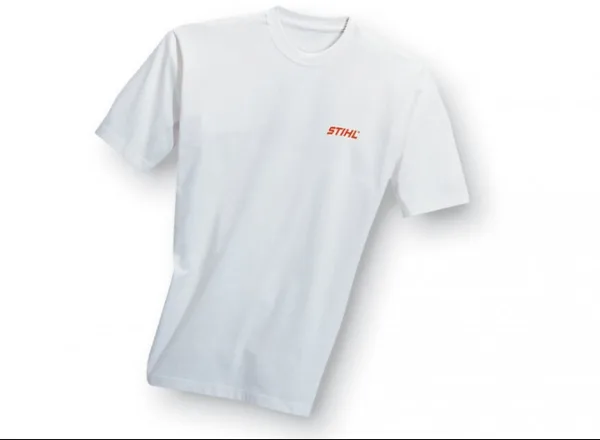 Tričko biele s logom STIHL, 190g